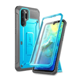 Huawei P30 Pro Unicorn Beetle Pro Rugged Holster Case-Blue Soft Texture
