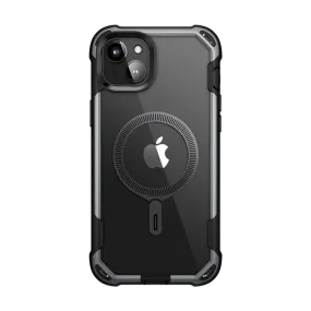 iPhone 15 Plus Ares Mag Case - Black Soft Finish Layer