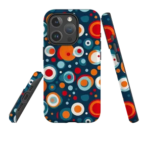 iPhone MagSafe Tough Case - Planet Polka Vivid Detail Minimal Look
