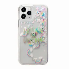 UNICORN Liquid Glitter case for iPhone 12 series Urban Texture