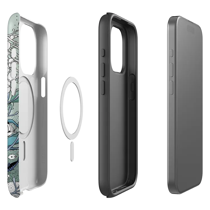 iPhone MagSafe Tough Case - Sea World By Maja Lindberg Modern Form