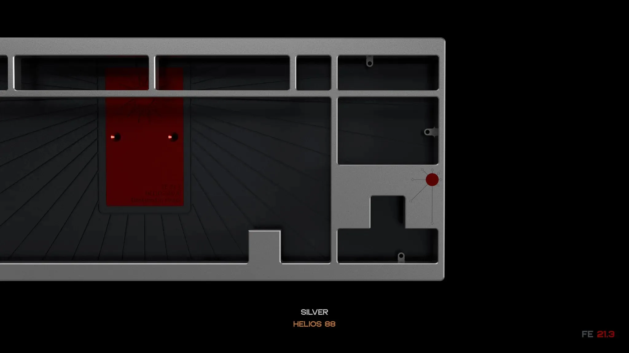 Helios 88 Mechanical Keyboard Kit [Group Buy] RGB Breathing Effects Portable Gaming Setup