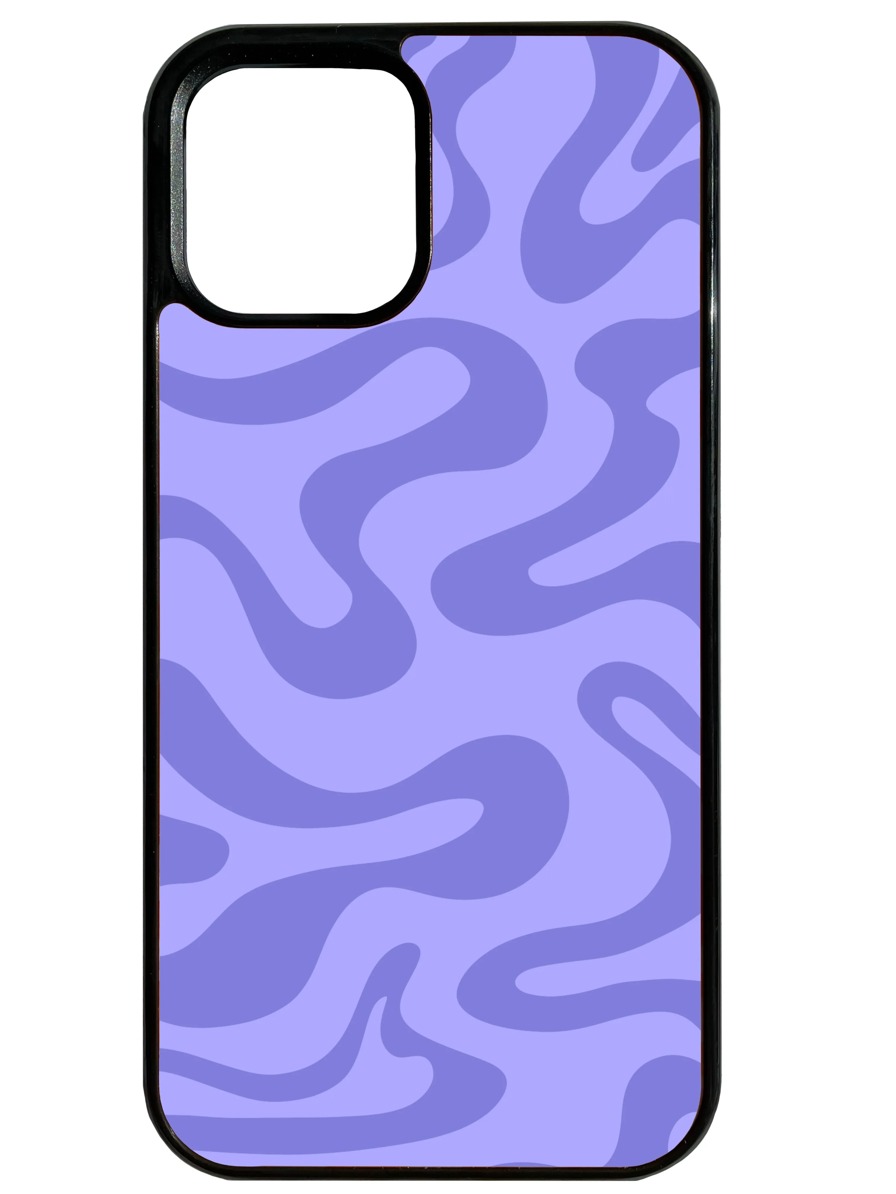 Modern Accessory Polished Touch Liquid Swirl in Purple Phone Case