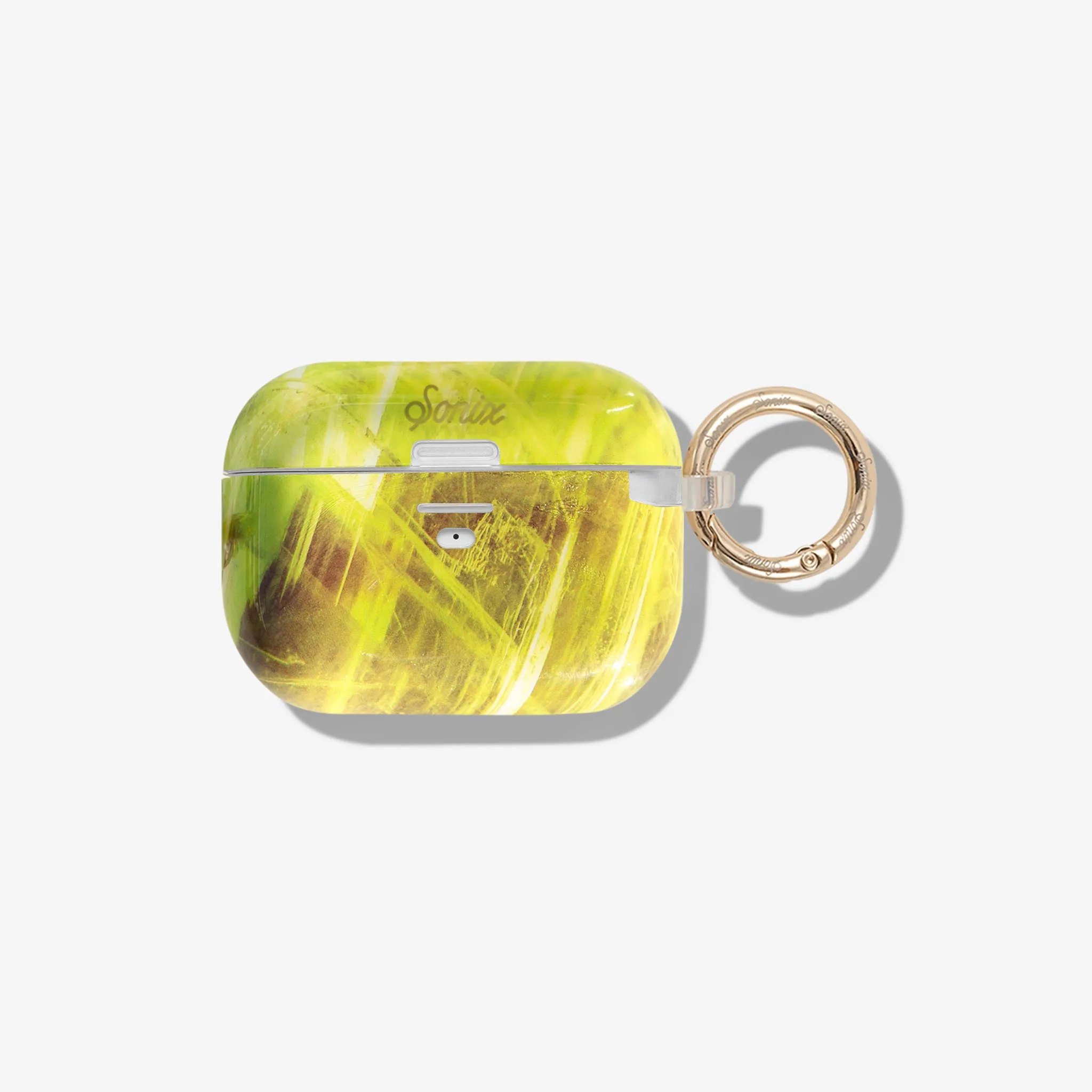 Citrine Crystal AirPods Case Minimal Aesthetic