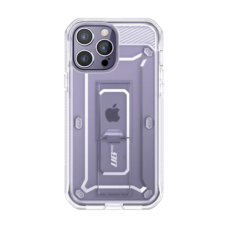 Comfort Use Trendy Look iPhone 14 Pro Max 6.7 inch Unicorn Beetle PRO Rugged Case-Clear