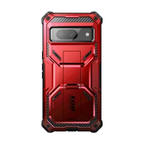 Flexible Pattern Google Pixel 8 Armorbox Case - Metallic Red