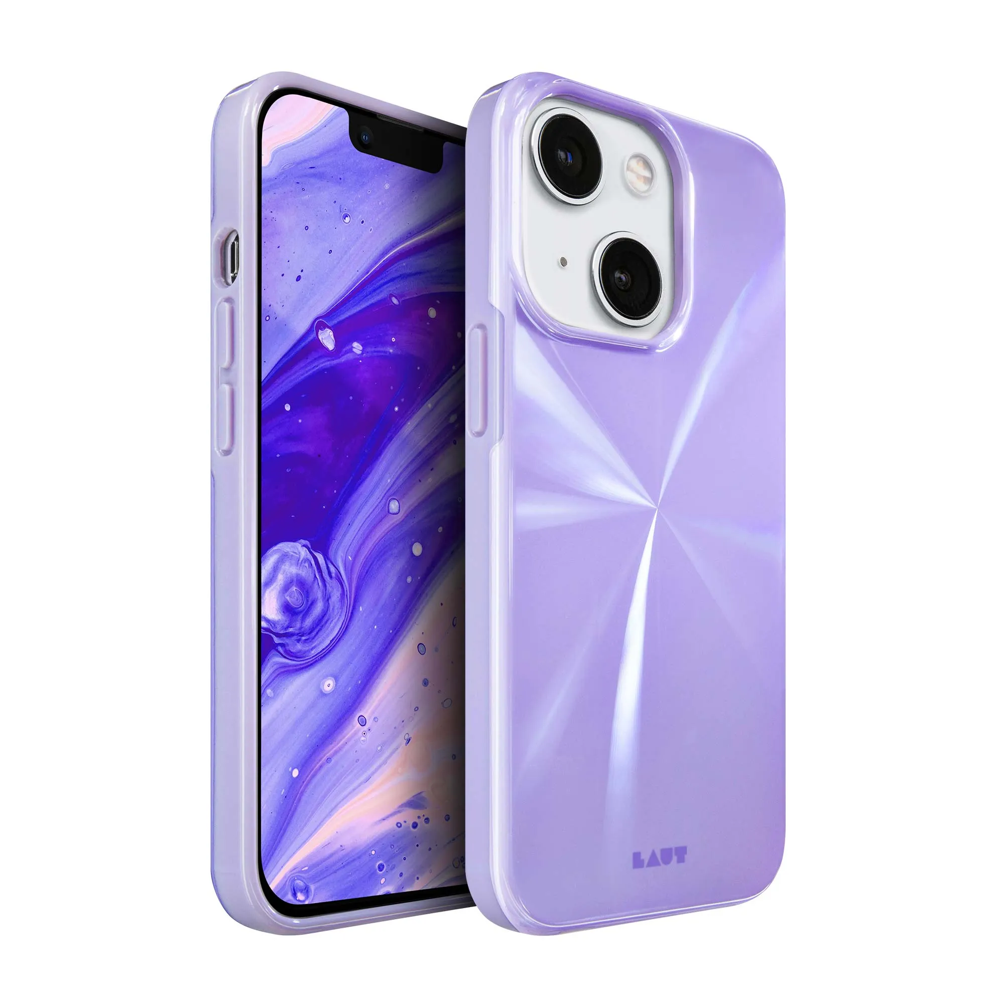 Elegant Finish Design Soft Shape HUEX REFLECT case for iPhone 14 Series