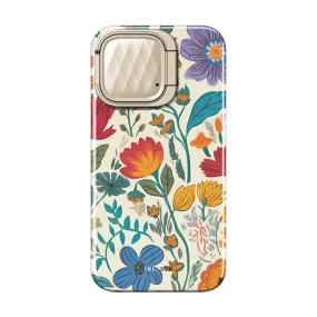 iPhone 15 Cosmo Mag Case - Rainbow Garden Premium Detail