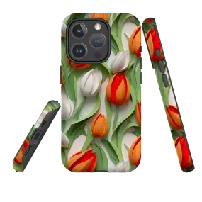 Comfort Shape Strong Texture iPhone MagSafe Tough Case - Apeldoorn Tulips