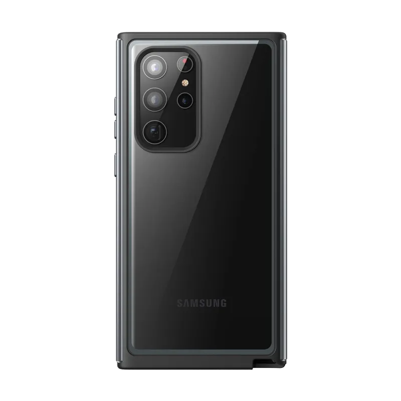 Everyday Carrying Galaxy S22 Ultra Unicorn Beetle EDGE XT Bumper Case-Black