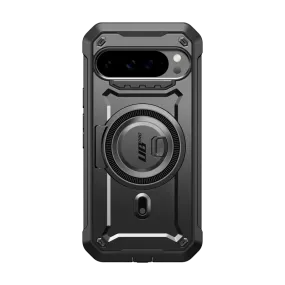 Protective Design Texture Google Pixel 9/9 Pro Unicorn Beetle PRO Mag Rugged Phone Case-Black