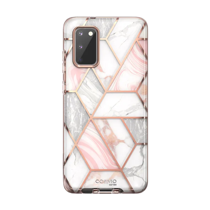 Galaxy S20 FE 5G Cosmo Case - Marble Pink Anti glare