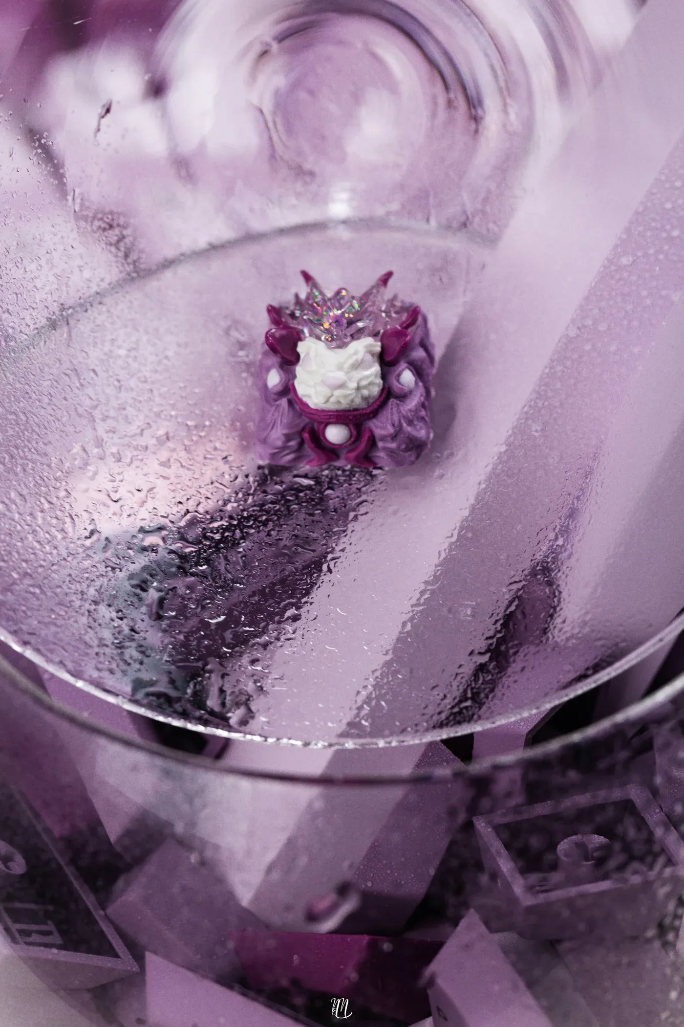 Mechanical Keypad Upgrade Mechanical Keyboard Gaming Desk MOO??OON??Keykobo Bloom Resin Artisan Keycaps