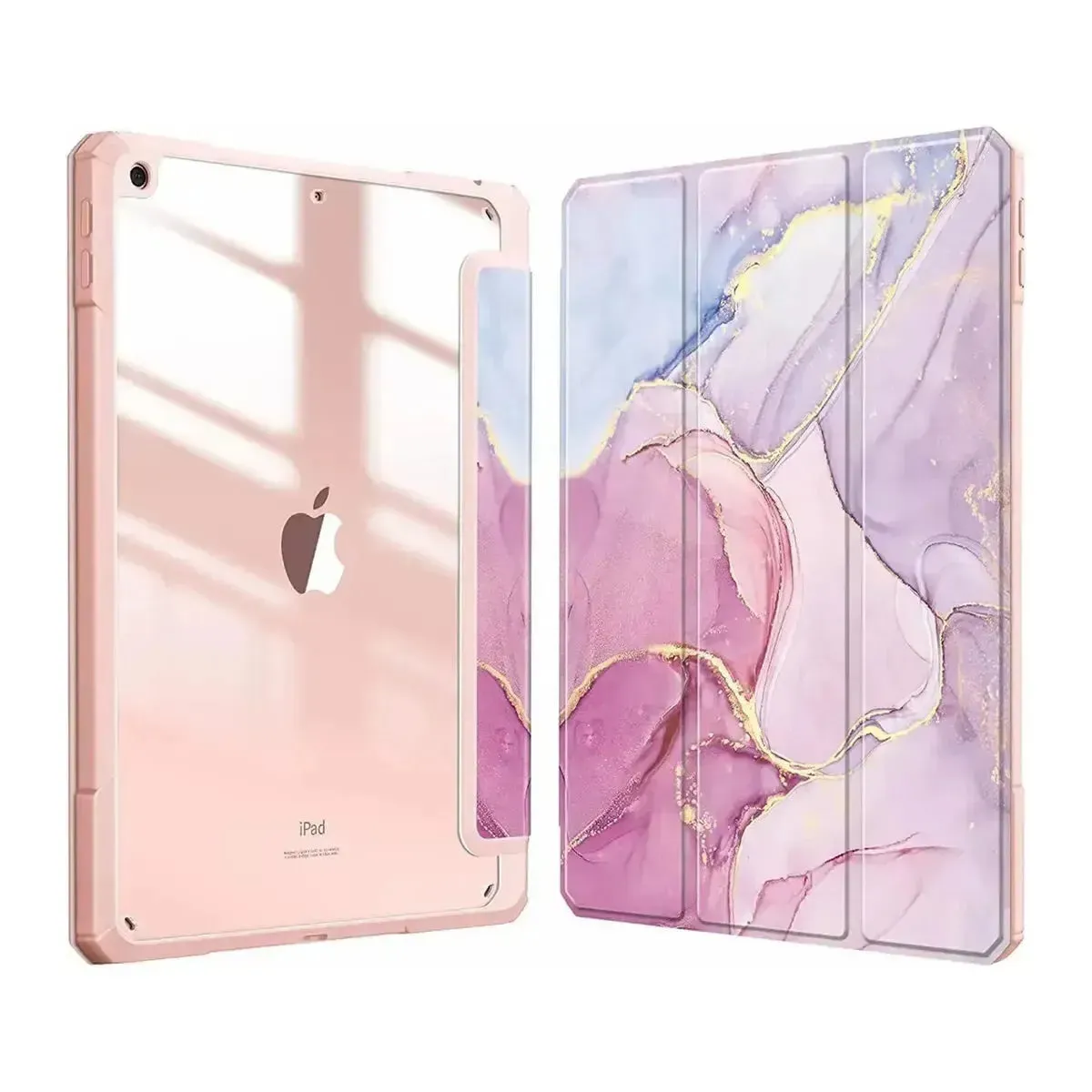 Premium Edge Design Lightweight Build MARBLE PAINTED IPAD CASE