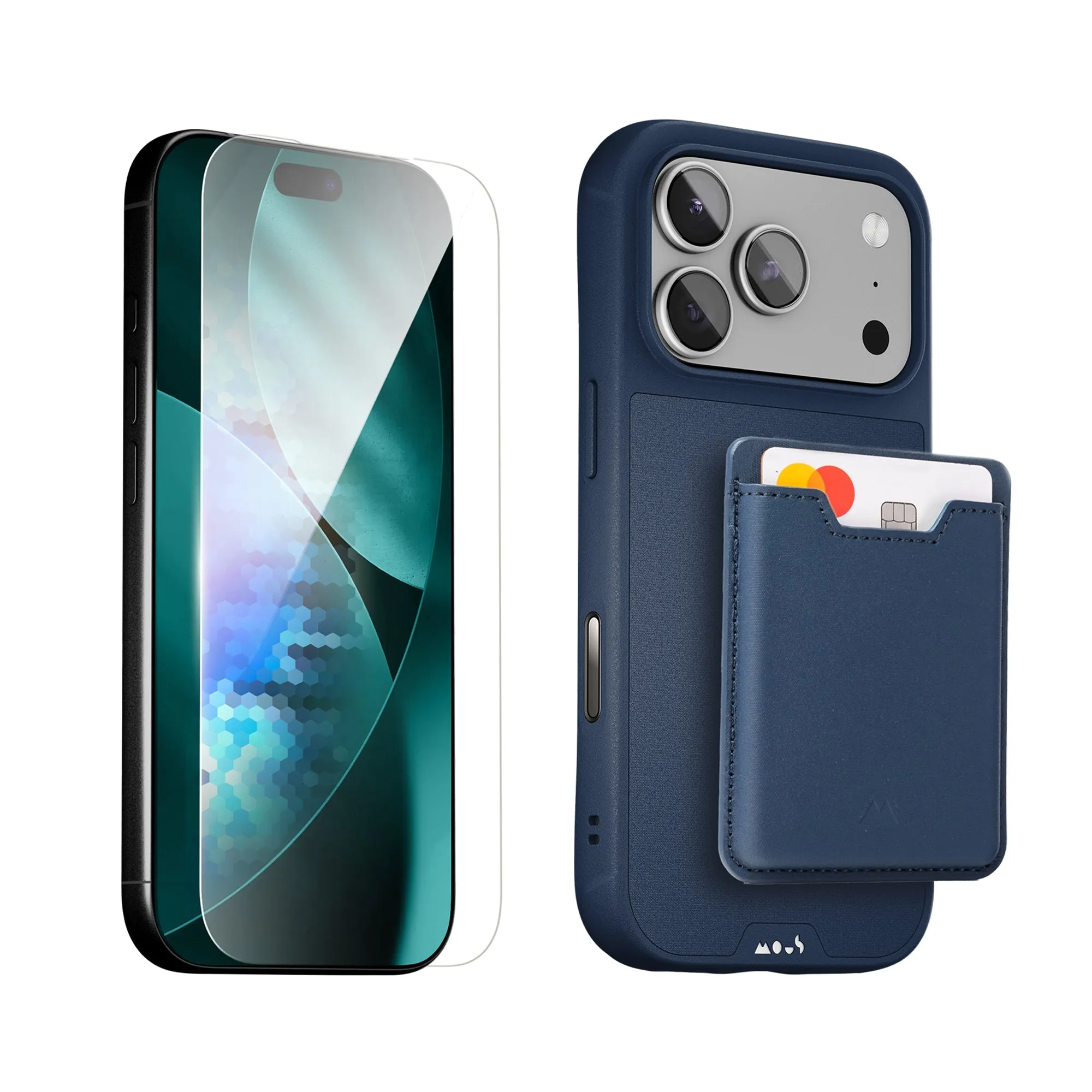 Screen Protector Ultra Max Elite Max Marine Protective Case, Screen Protector and Card Wallet - iPhone Starter Kit