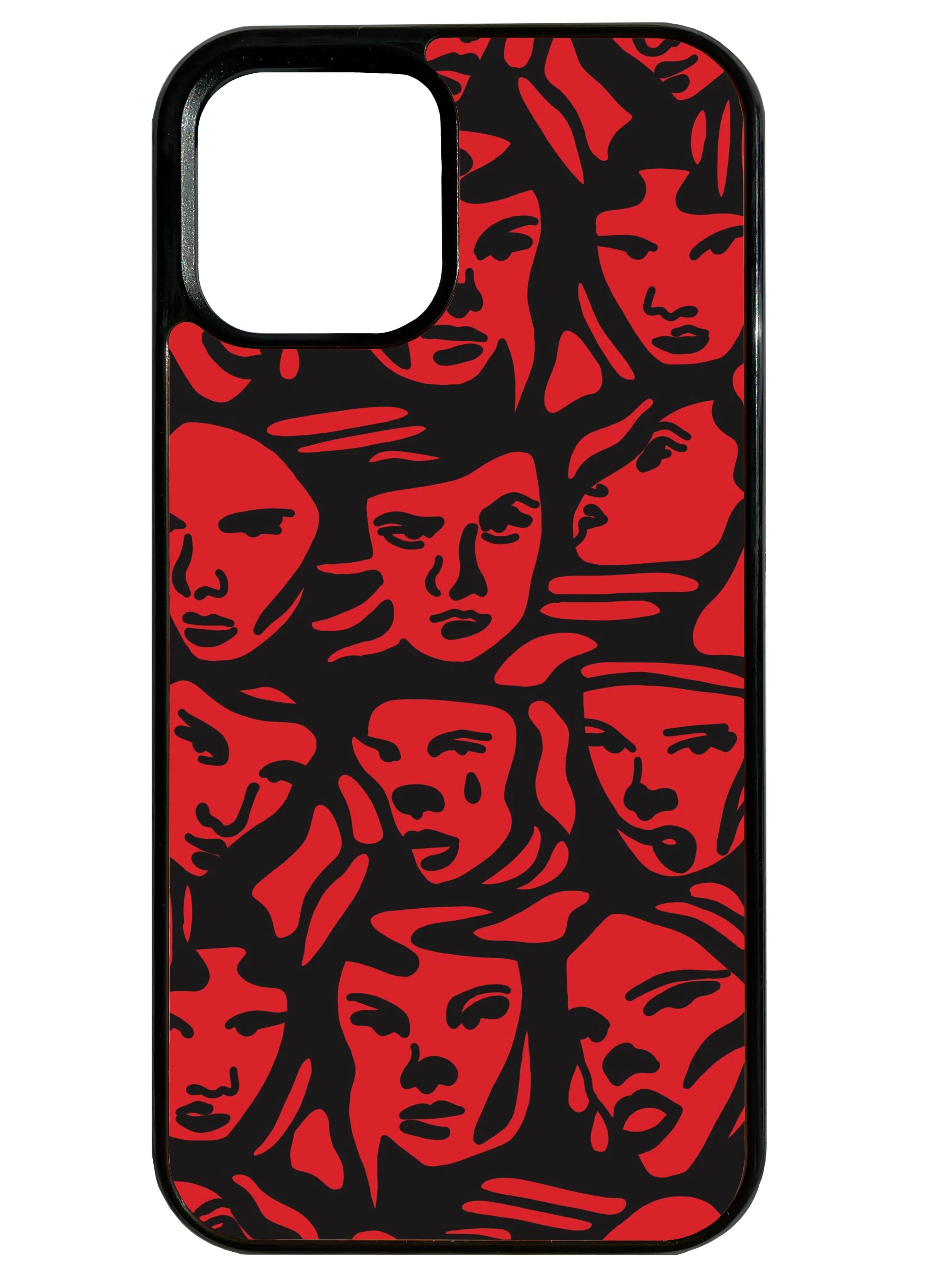 Marlo in Red and Black Phone Case Comfort Build