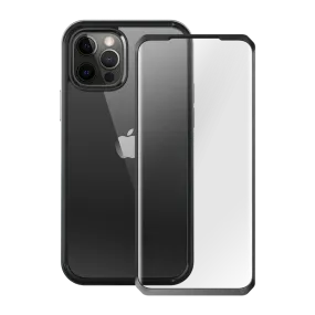 High strength Smooth Finish Touch iPhone 13 Pro Max 6.7 inch Unicorn Beetle Edge with Screen Protector Clear Case-Black