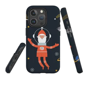 Durable Design Comfort grip design iPhone MagSafe Tough Case -  Cosmic Santa