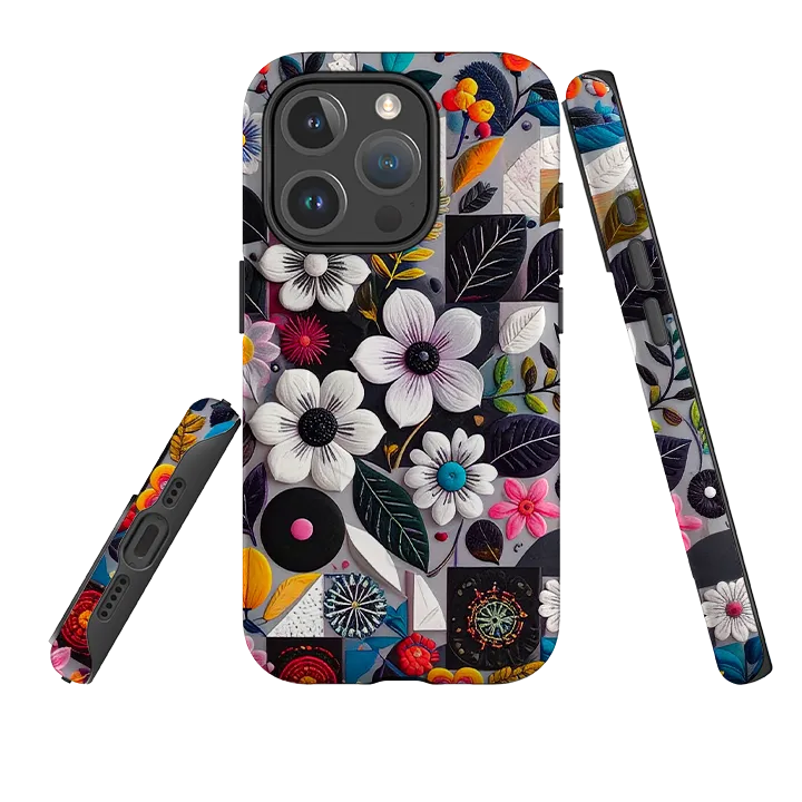 Flexible Protection iPhone MagSafe Tough Case - Summer Petals