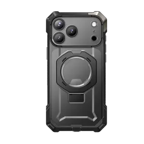 Non slip grip UB GRIP Series iPhone 17 Pro Max MagSafe Camera Control Button Phone Case - Black