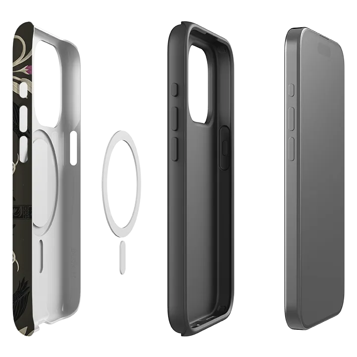 Luxury Texture Design iPhone MagSafe Tough Case -  River Tree By Nina Pace