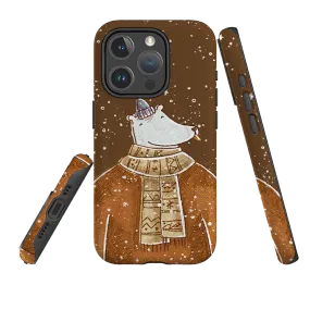 iPhone MagSafe Tough Case -  Daddy Xmas Minimal Frame Smooth Finish Touch