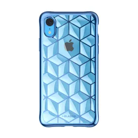 iPhone XR Cube Case-Blue Fashion Look Ergonomic Feel