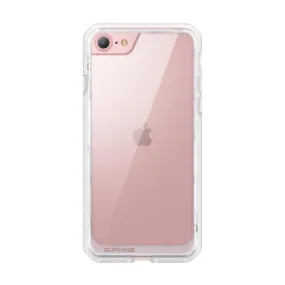 Compact Shell Rugged Frame Design iPhone SE Unicorn Beetle Clear Hybrid Protective Bumper Case-Clear