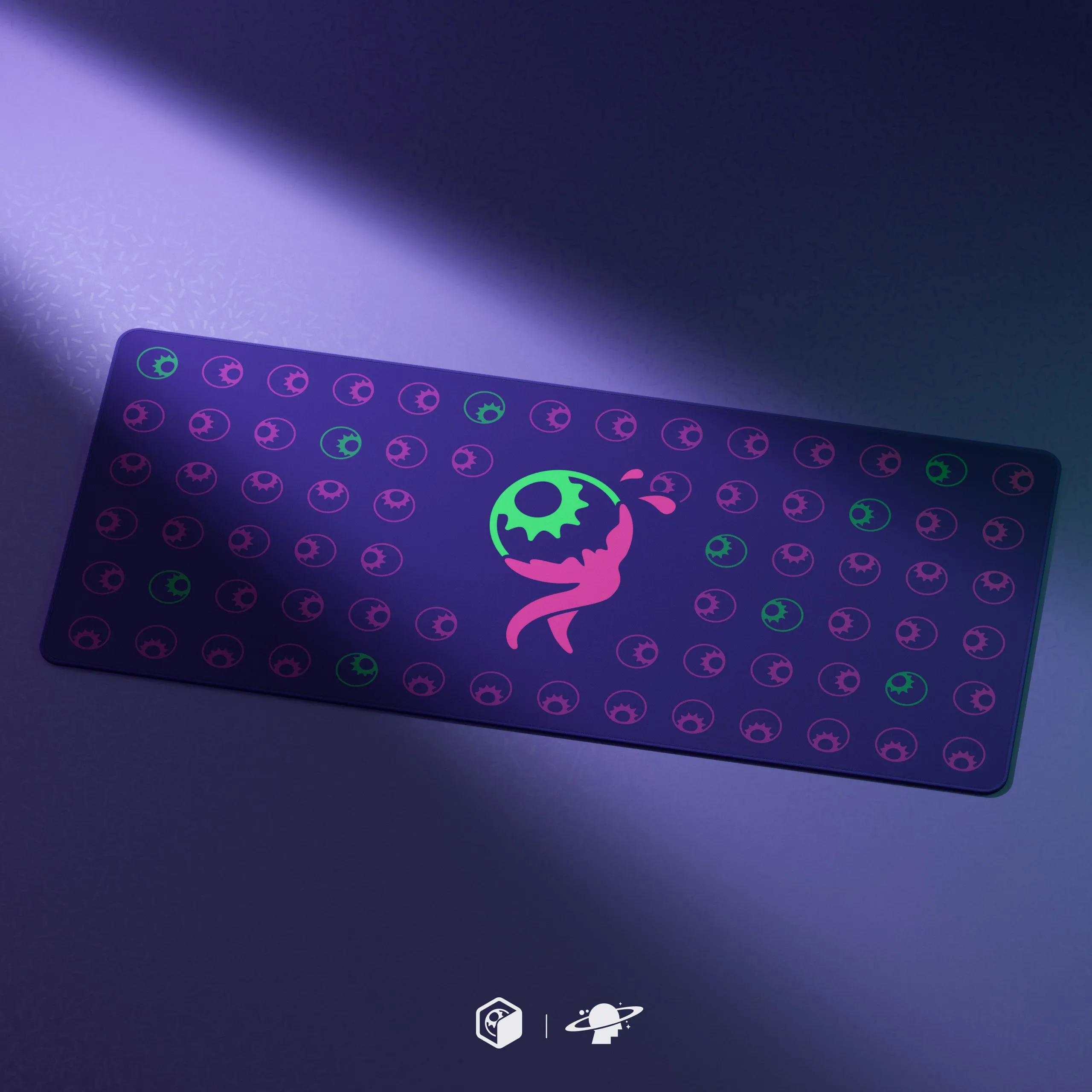 RGB Wave Animation Mac Compatible MW Eyeball Collector ABS Keycap Set (Instock)