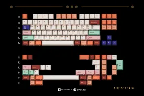Mechanical Typing Efficiency KEYKOBO BOUNDLESS JATAKA ABS DOUBLE-SHOT KEYCAP SET (INSTOCK)