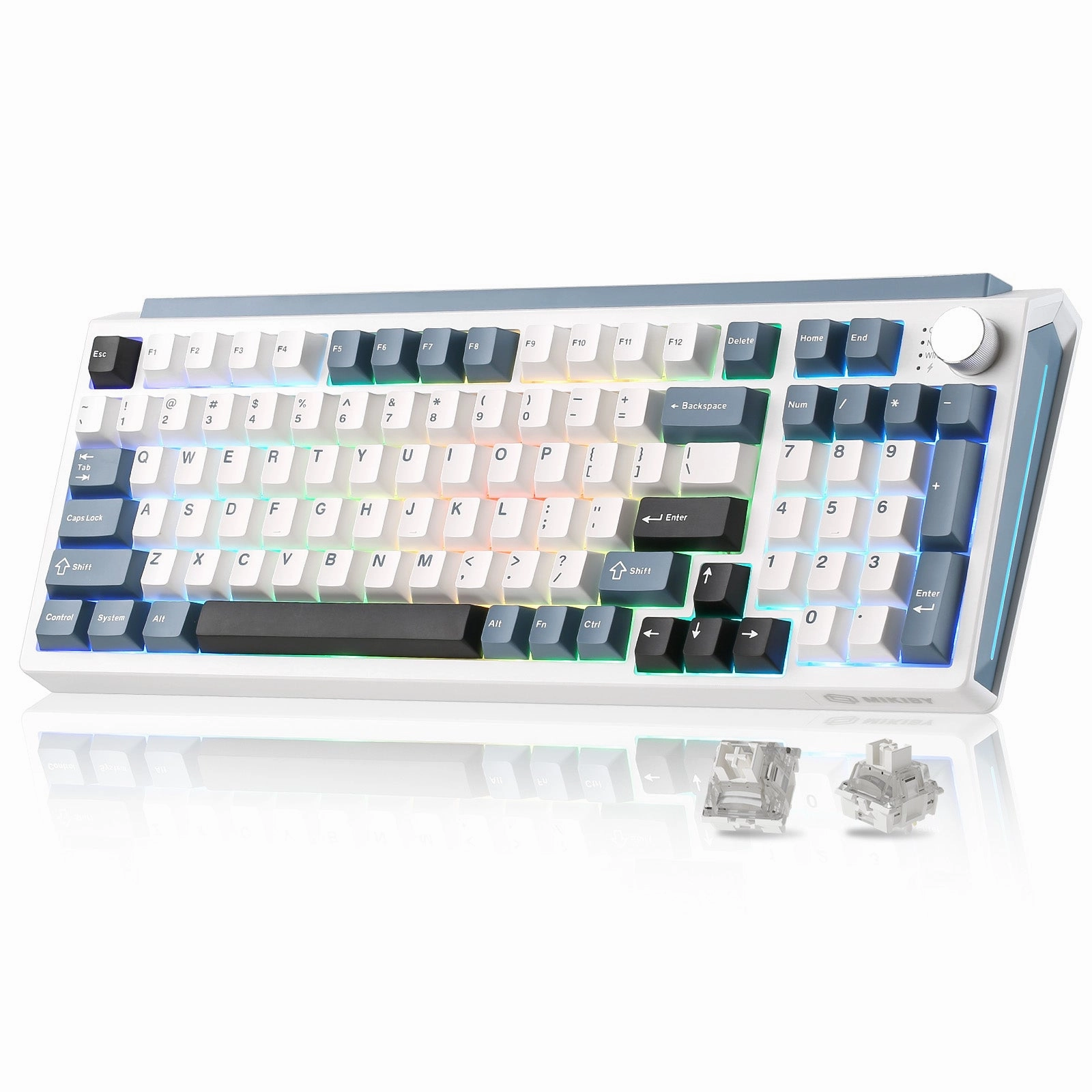 MIKIBY K98 Full-Size Wireless Mechanical Keyboard High-End Typing