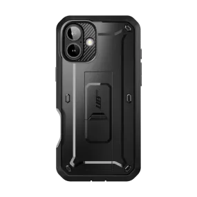 iPhone 16 Plus 6.7 inch Unicorn Beetle PRO Rugged Case-Black Modern Grip Texture Smooth Look