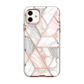 iPhone 11 Cosmo Case-Marble Pink Durable Build Texture Vivid Pattern Design