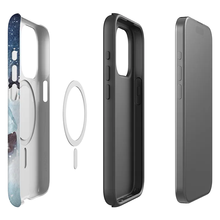 iPhone MagSafe Tough Case - Night Before Xmas Classic Grip Premium Feel Layer