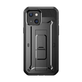 iPhone 13 mini 5.4 inch Unicorn Beetle Pro Rugged Case-Black Scratch Block