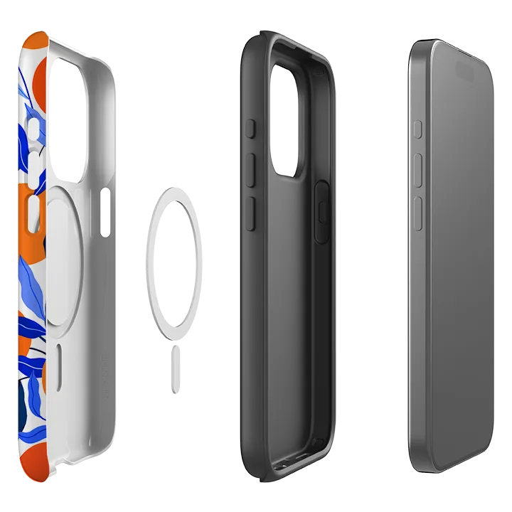 iPhone MagSafe Tough Case -  Arancello Pattern By Madalina Andronic Modern Grip Protective Form