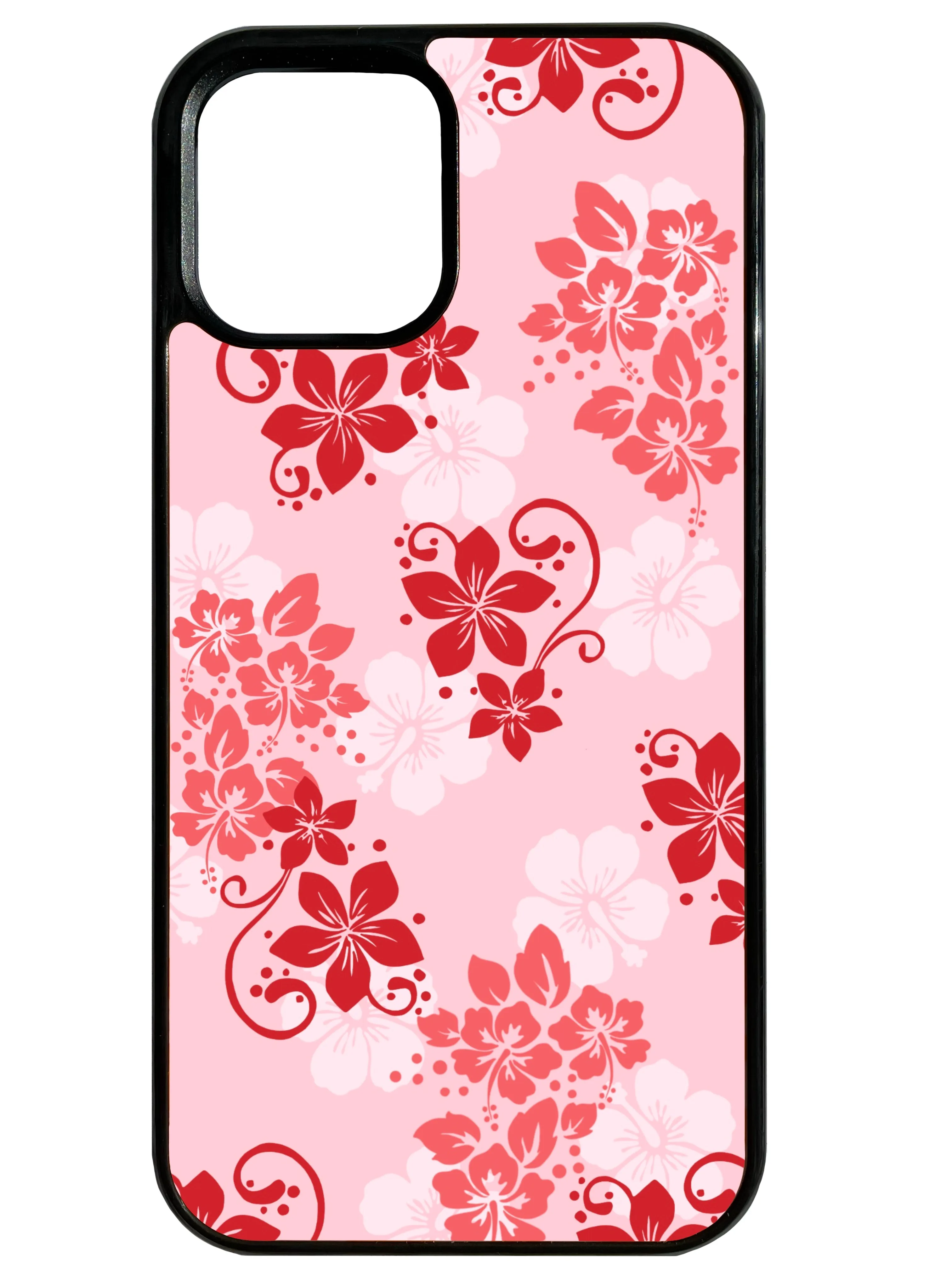 Hibiscus in Pink and Red Phone Case Shock Surface Layer Modern Layer