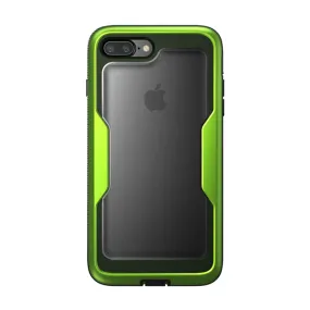 Protective Outline Rugged Texture Design iPhone 8 Plus | 7 Plus Magma Case-Metallic Green