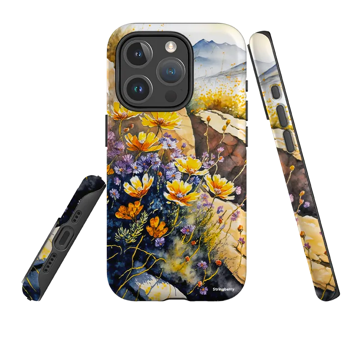 Minimal Detail Texture iPhone MagSafe Tough Case - Heights Tarn