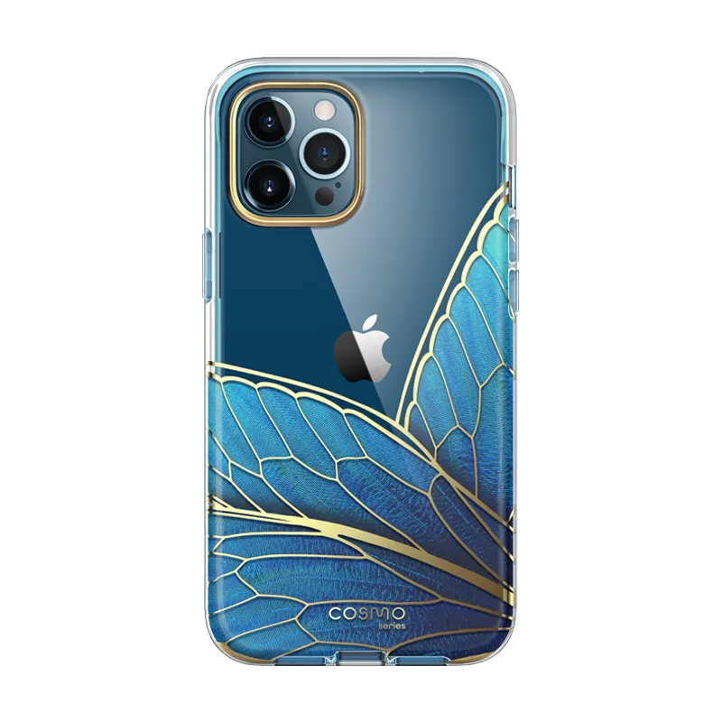 Fashion Texture iPhone 12 Pro Max Cosmo Case - Butterfly