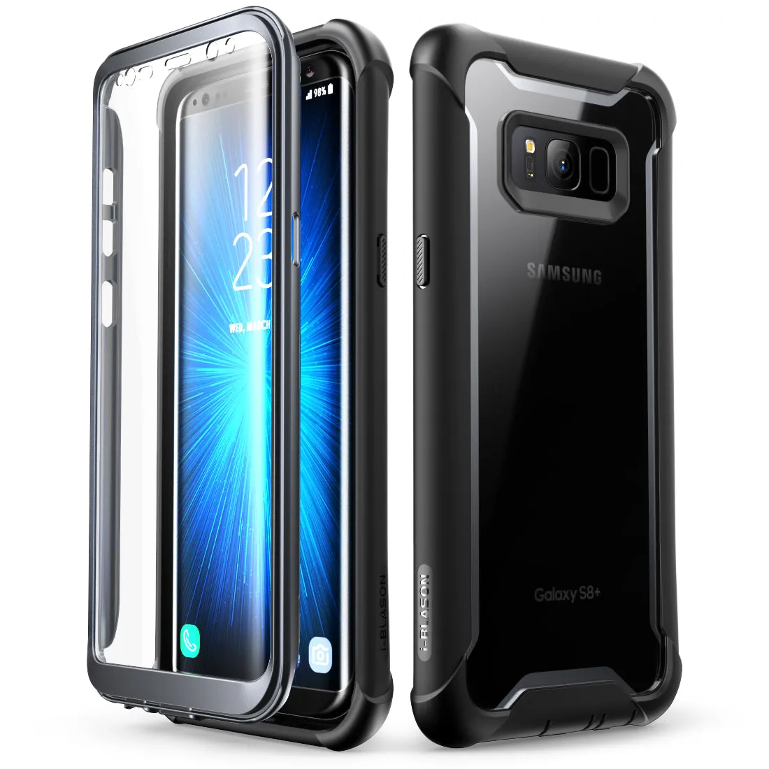 Samsung Galaxy S8 Active Ares Case - Black Pocket Friendly