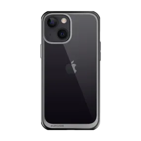 Strong Corners Durable Build Texture iPhone 13 6.1 inch Unicorn Beetle Style Slim Clear Case-Black