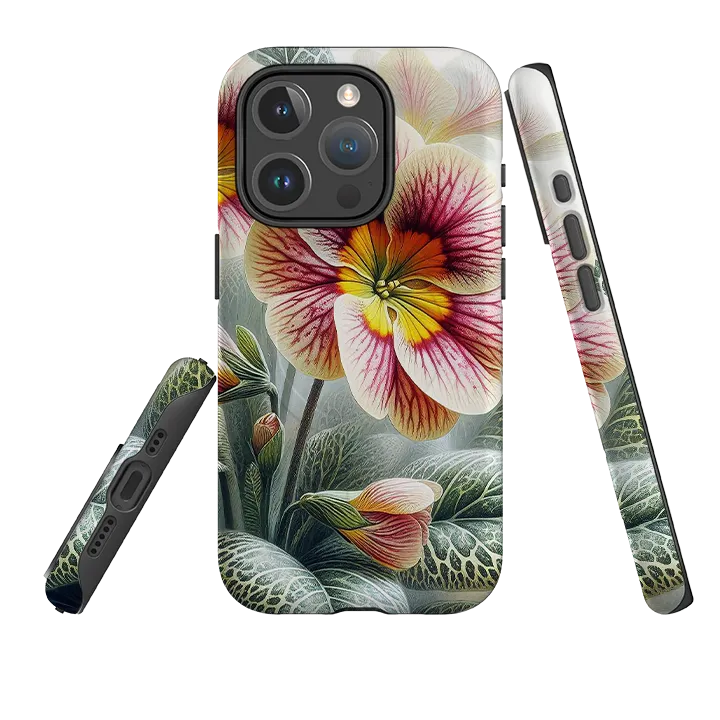 Premium Quality Smooth Layer iPhone MagSafe Tough Case - Canvey Floral