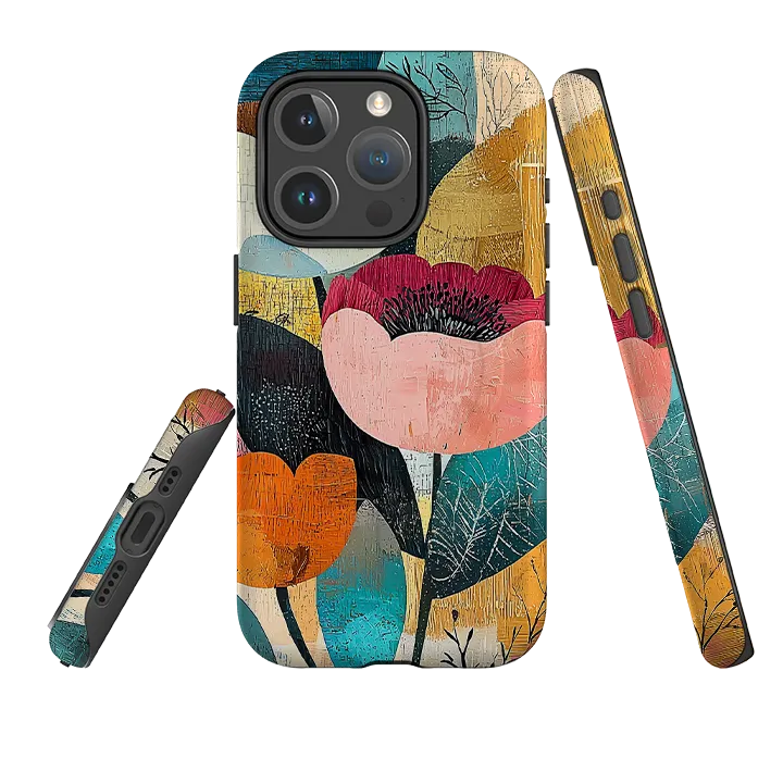 iPhone MagSafe Tough Case - Green Lane Light Finish Raised Bezels