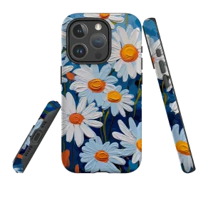 Smooth Layer iPhone MagSafe Tough Case - Bright Daises II