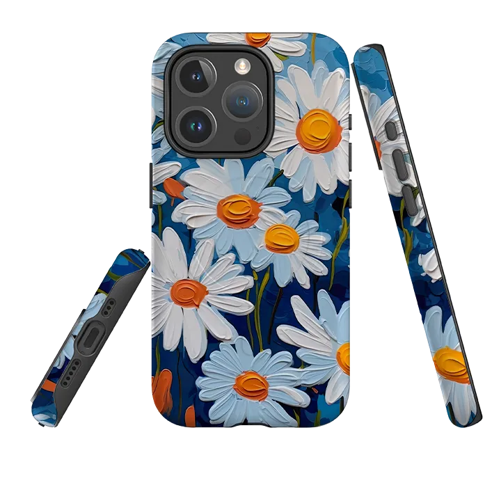 Smooth Layer iPhone MagSafe Tough Case - Bright Daises II