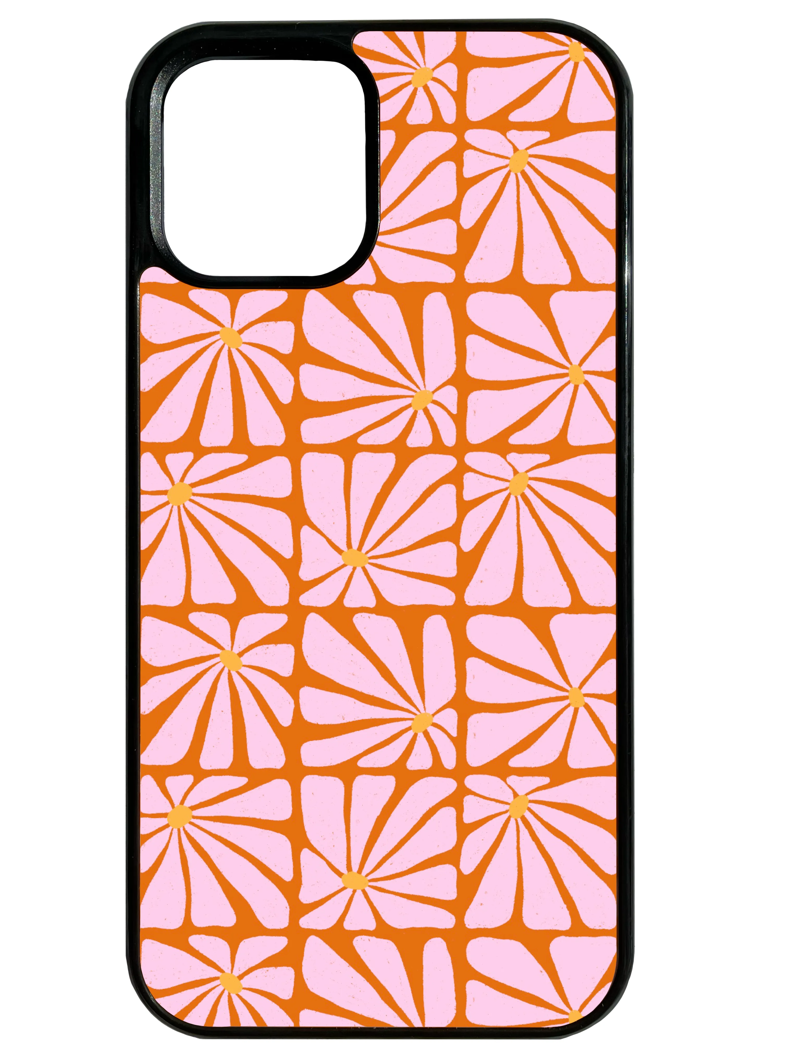 Sun Dance in Pink Phone Case Strong Texture Minimal Surface Layer