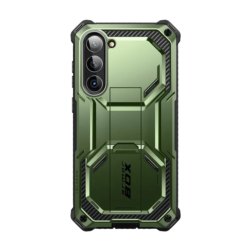 Galaxy S23  Armorbox Case - Dark Green Colorful Finish