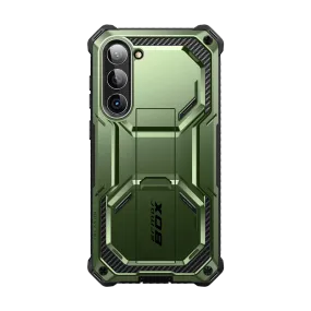 Galaxy S23  Armorbox Case - Dark Green Colorful Finish