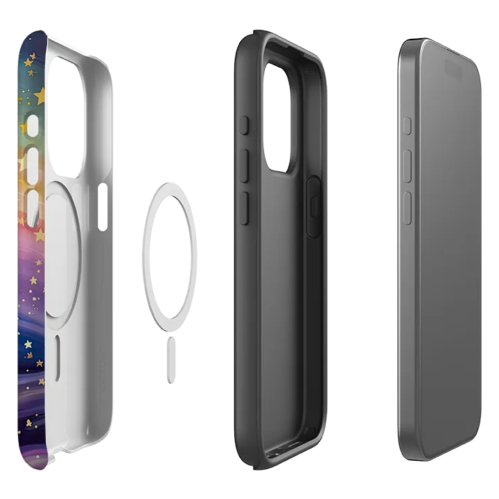 iPhone MagSafe Tough Case - Colour Galaxy II Comfort Shield Texture